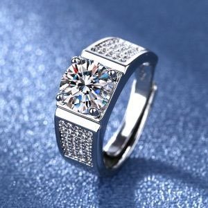 Zircon Stone Finger Ring 2402