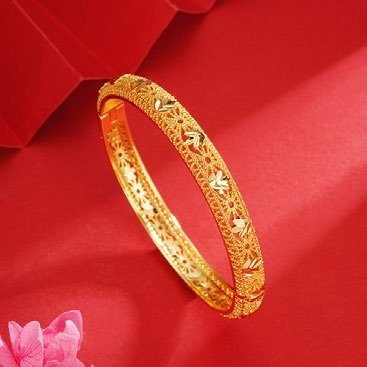 Zircon Stone Bangles 2646